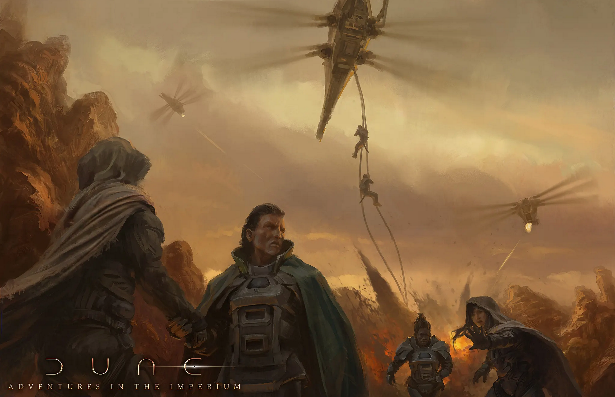 Ilustracja z gry Dune RPG