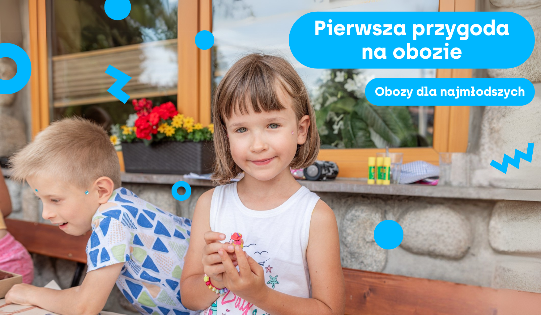 Pierwsza przygoda na obozie – Obozy rodzinne i Mój Pierwszy Obóz