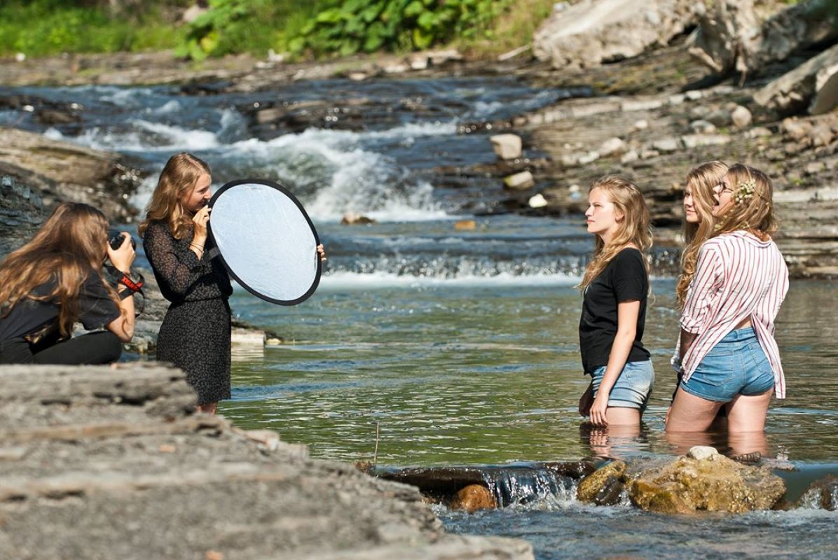 zdjęcie z obozu fotograficznego z cyklu Przystań Wyobraźni